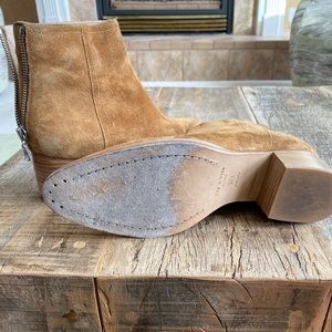 Rag and Bone Chestnut Suede Boots